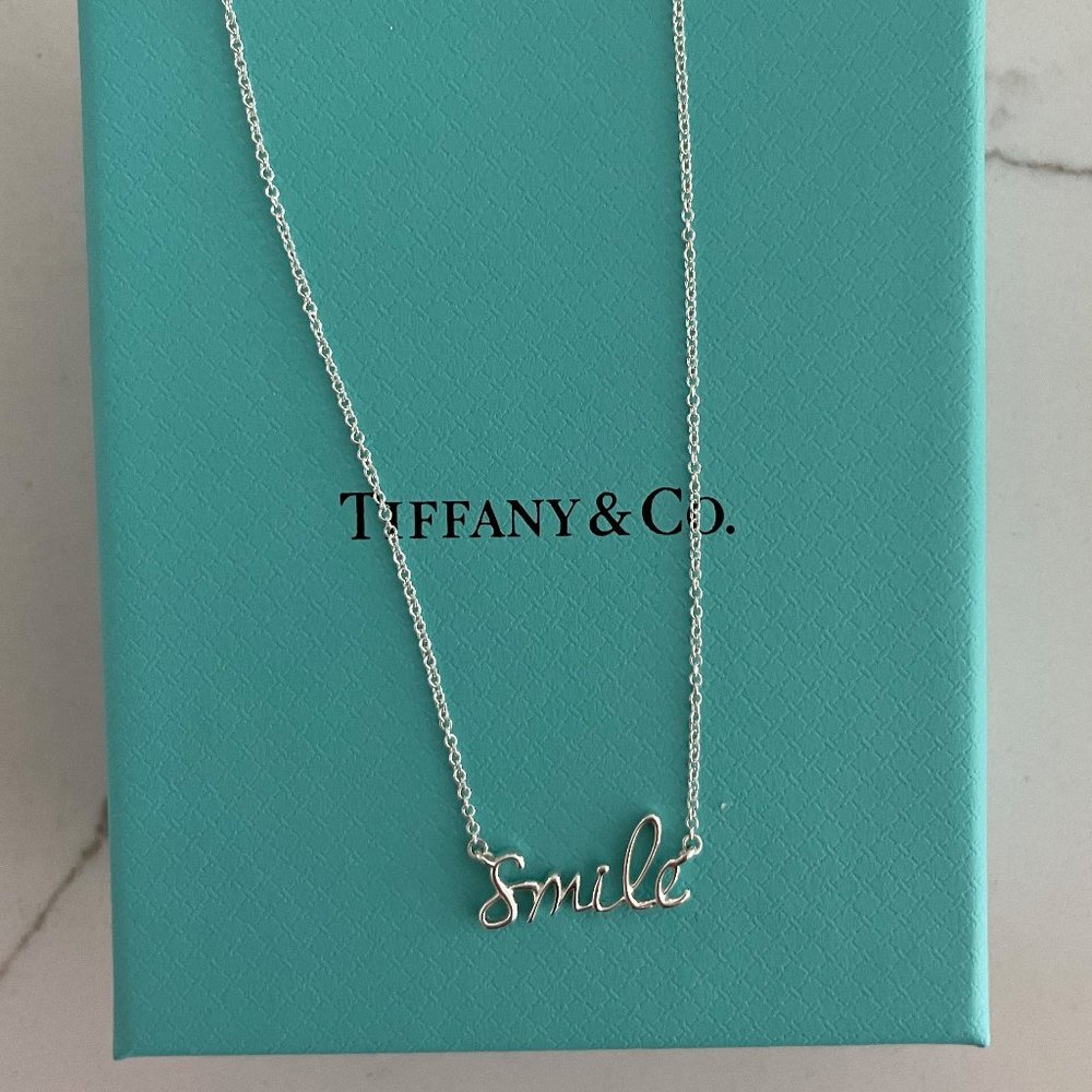 Tiffany Smile Pendant Necklace